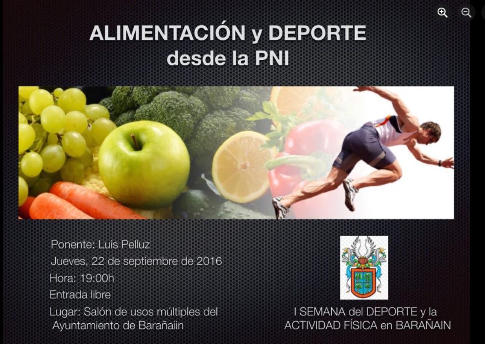 Semana del Deporte, en el Ayuntamiento de Barañáin - 22-09-2016