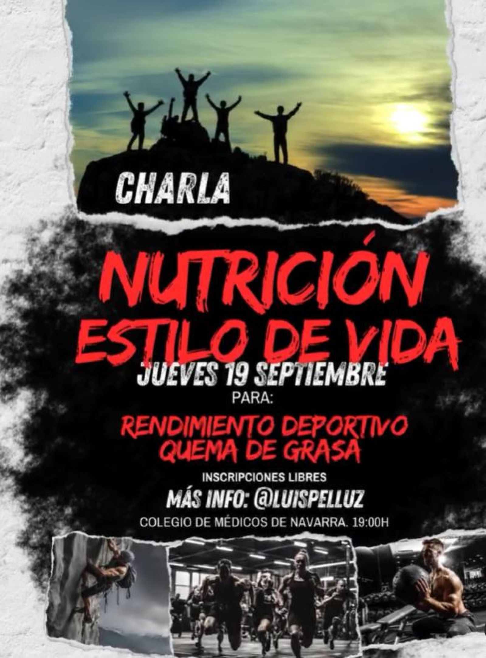 Rendimiento Deportivo, quema de grasa, en el Colegio de Médicos - 19-09-2024